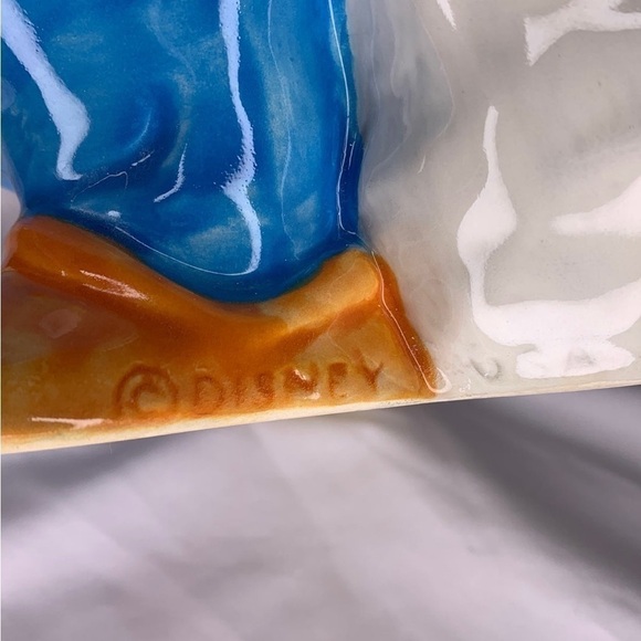 VTG Disney Treasure Craft Snow White & The Seven Dwarfs HAPPY Ceramic Utensil - Picture 4 of 8